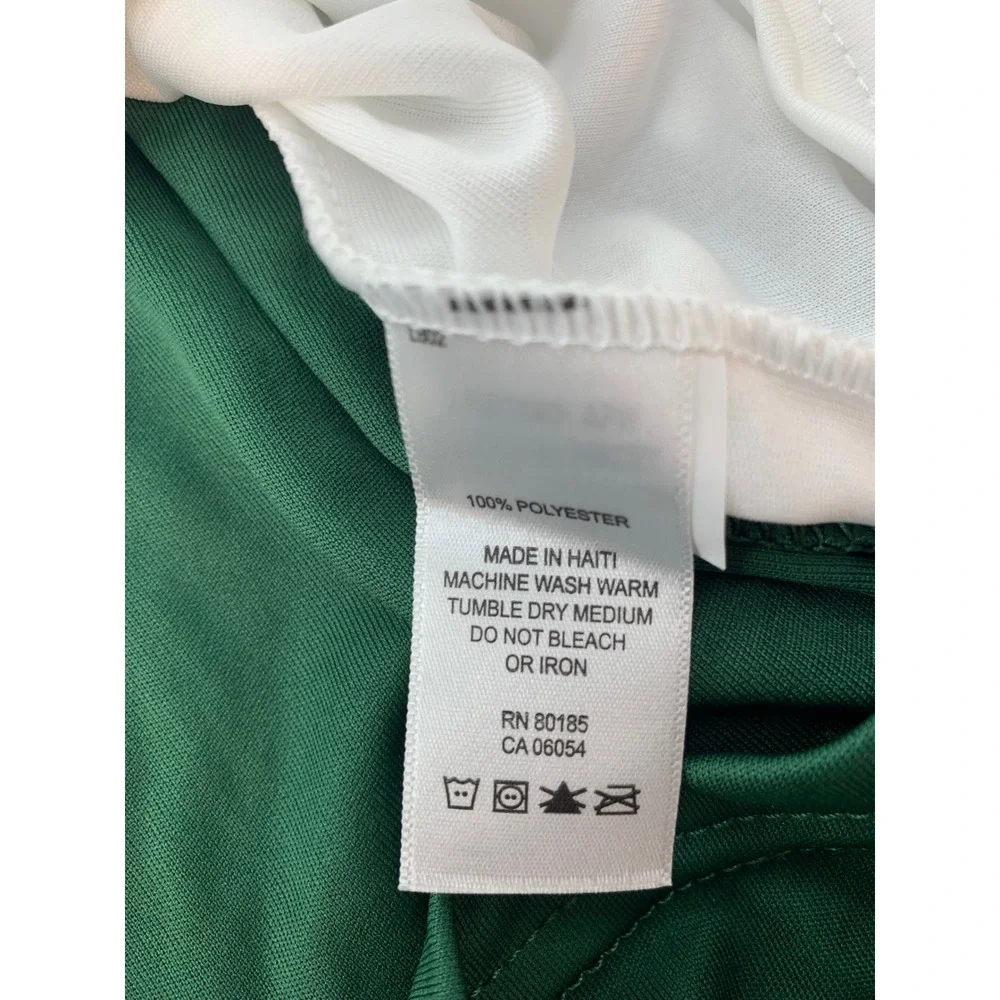 Alleson Athletic Youth Reversible Basketball Jersey‎ Green White Panther Size L